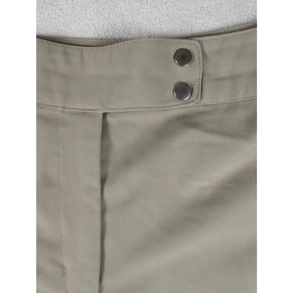 Monterey Club Women's Golf Capris Crop Pants Khaki size 14 Stretchy‎ Comfort